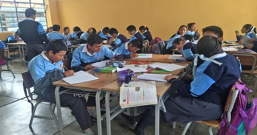 Nuestro compromiso es que los niños reciban una educación de calidad